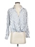 Zara Blue Long Sleeve Polo Size S - photo 1