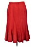 Focus 2000 Solid Red Formal Skirt Size 12 - photo 2