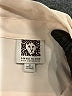 Anne Klein 100% Polyester Ivory Sleeveless Blouse Size M - photo 7