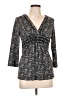 Lapis Black 3/4 Sleeve Top Size L - photo 1