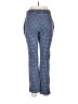 Lands' End Checkered-gingham Blue Casual Pants Size M - photo 2