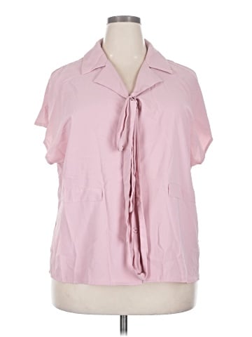 Mint Limit Short Sleeve Blouse (view 1)