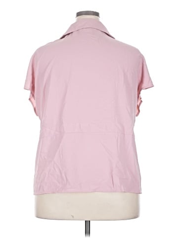 Mint Limit Short Sleeve Blouse (view 2)