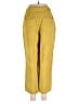 Mo:Vint Yellow Linen Pants Size M - photo 2