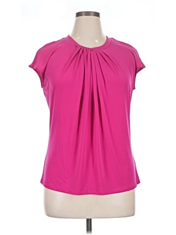 Worthington Short Sleeve Blouse (view 1)