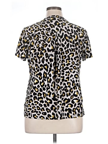 Anne Klein Short Sleeve Blouse (view 2)