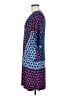 DM Donna Morgan Print Blue Casual Dress Size 8 - photo 5