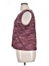 JM Collection Burgundy Sleeveless Top Size XL - photo 5