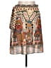 The Korner 100% Polyester Print Tan Casual Skirt Size L - photo 2