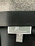 JM Collection Solid Black Skort Size M - photo 3