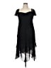 Evan Picone Black Cocktail Dress Size XL (estimated) - photo 1