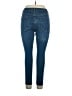 Express Solid Blue Jeans Size 14 - photo 2