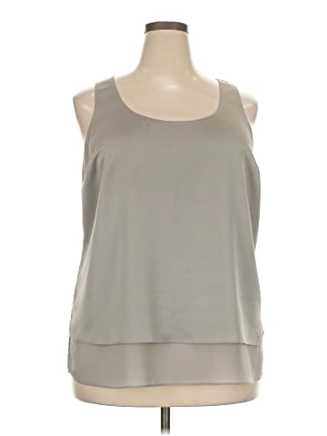 H By Halston Sleeveless Blouse (view 1)