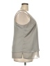 H By Halston 100% Polyester Silver Gray Sleeveless Blouse Size 18 - photo 4