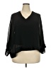 Zara Black 3/4 Sleeve T-Shirt Size XXL - photo 1