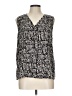 Nic + Zoe Black Sleeveless Blouse Size L - photo 1