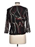 Worthington Black 3/4 Sleeve Blouse Size Lg Petite - photo 2