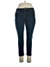 Simply Vera Vera Wang Solid Blue Jeans Size 14 - photo 1