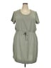 32 Degrees 100% Polyester Solid Gray Casual Dress Size XXL - photo 1