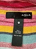 Aqua Color Block Pink Short Sleeve Blouse Size XS - photo 7