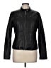 MICHAEL Michael Kors 100% Leather Black Leather Jacket Size M - photo 1