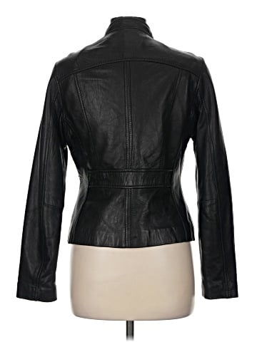 MICHAEL Michael Kors Leather Jacket (view 2)