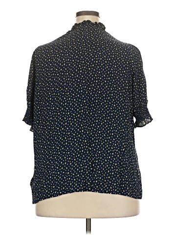 Terra & Sky Short Sleeve Blouse (view 2)