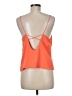 Bebe 100% Polyester Orange Tank Top Size M - photo 2