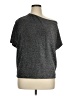 Alfani Gray Short Sleeve Top Size 1X - photo 1