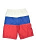 Op 100% Polyester Color Block Red Board Shorts Size 18 - photo 2