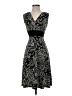 Style&Co Paisley Black Cocktail Dress Size S - photo 1