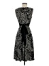 Style&Co Paisley Black Cocktail Dress Size S - photo 2