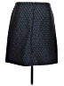 Ann Taylor LOFT Chevron-herringbone Blue Casual Skirt Size 10 - photo 2