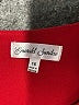 Emerald Sundae Solid Burgundy Dress Size 16 - photo 3