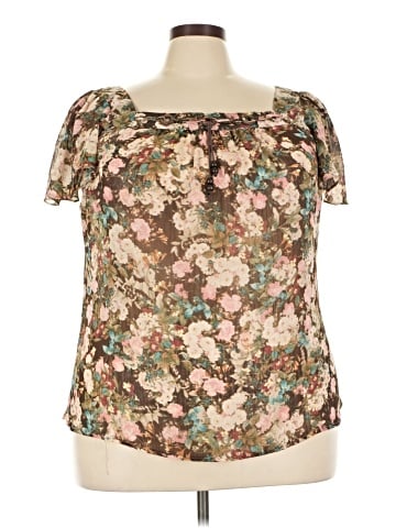 DressBarn Short Sleeve Blouse (view 1)