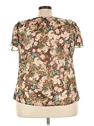 DressBarn Short Sleeve Blouse (view 2)