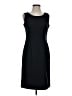 Anne Klein Solid Black Cocktail Dress Size 4 - photo 1