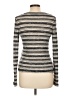 Bailey 44 Stripes Silver Turtleneck Sweater Size L - photo 2