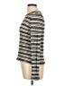 Bailey 44 Stripes Silver Turtleneck Sweater Size L - photo 5