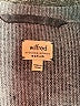 Wilfred Animal Print Black Silk Pullover Sweater Size M - photo 7