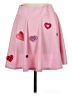 Unbranded Hearts Pink Casual Skirt Size M (estimated) - photo 2