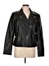 DKNY 100% Polyurethane Black Jacket Size L - photo 1