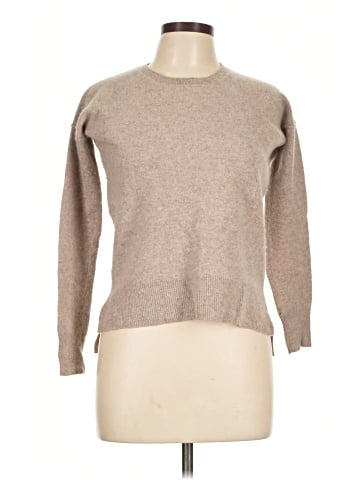 Aqua Cashmere Pullover Sweater (view 1)