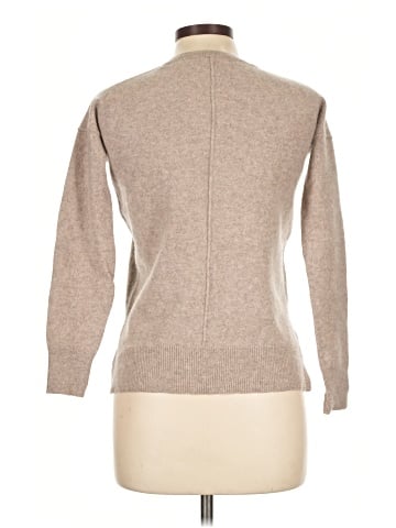 Aqua Cashmere Pullover Sweater (view 2)