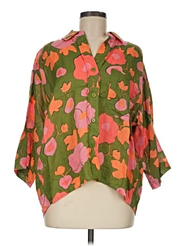Magaschoni 3/4 Sleeve Blouse (view 1)