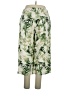 J.Jill Tropical Ivory Linen Pants Size Med Petite - photo 2