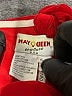 May Queen Couture 100% Polyester Red Cocktail Dress Size 6 - photo 4