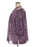 Chaps 100% Polyester Purple 3/4 Sleeve Blouse Size 2X - photo 5