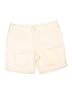 Ann Taylor LOFT Solid Ivory Khaki Shorts Size 10 - photo 1