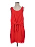 Amanda Uprichard 100% Polyester Solid Red Casual Dress Size S - photo 1
